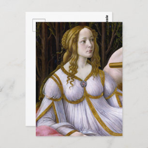 Postal Sandro Botticelli - Venus y Mars - Bella Artes Ven