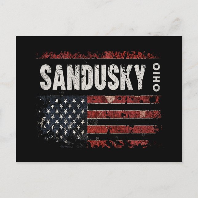 Postal Sandusky Ohio (Anverso)