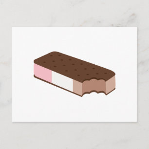 Postal Sandwich de helado