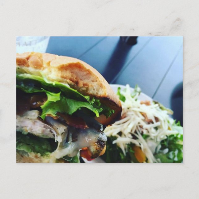 Postal Sandwich de verano (Anverso)