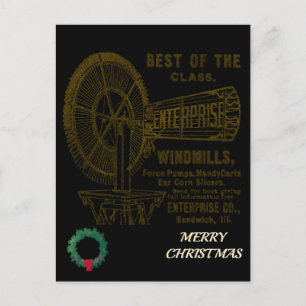 POSTAL SANDWICH ILLINOIS 1889 EMPRESA WINDMILL CO.