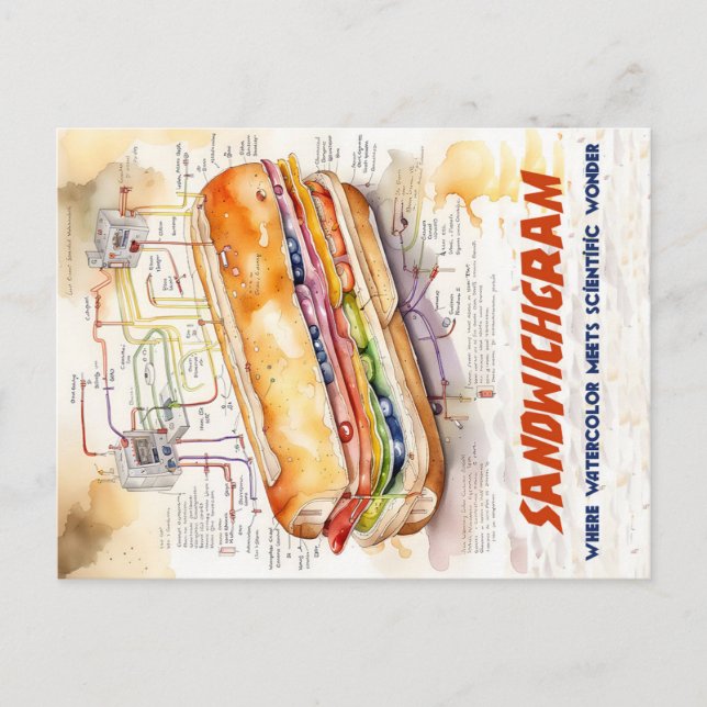 Postal Sandwichgram (Anverso)
