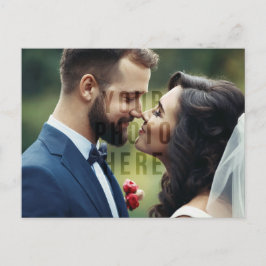 Postal Sandy Beach Hibiscus Boda Gracias Foto