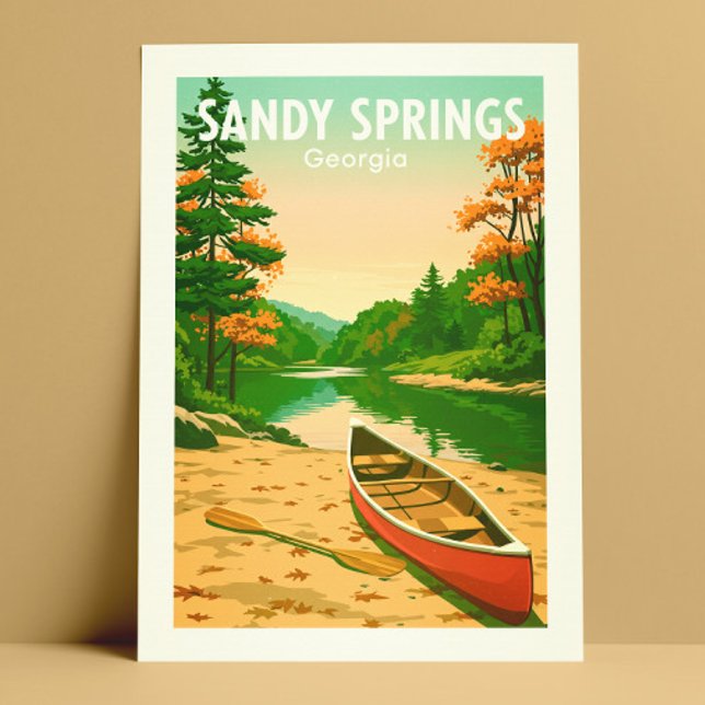 Postal Sandy Springs Georgia (Subido por el creador)