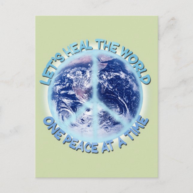 Postal Sanemos el Mundo (Anverso)