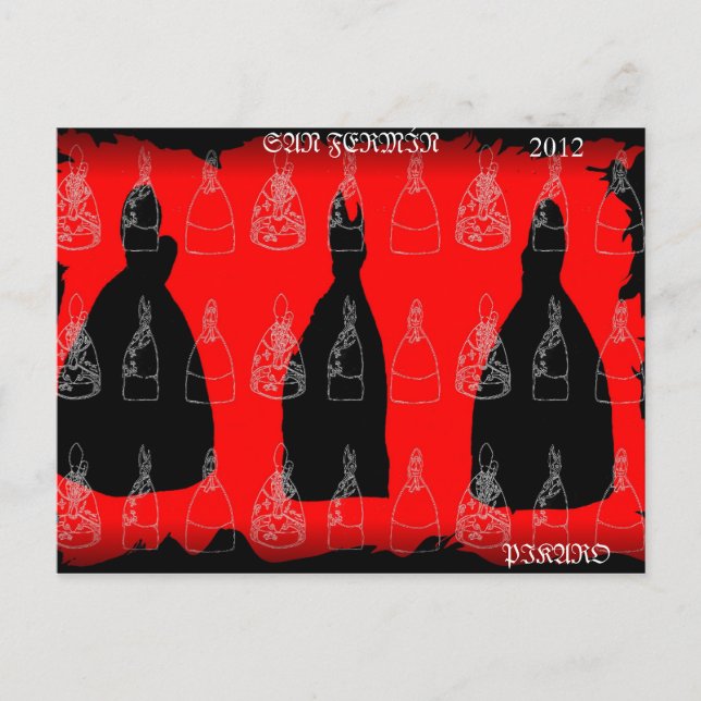 POSTAL SANFERMIN (Anverso)