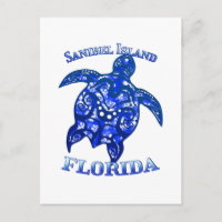 Sanibel Florida Vacuna a tortuga tribal