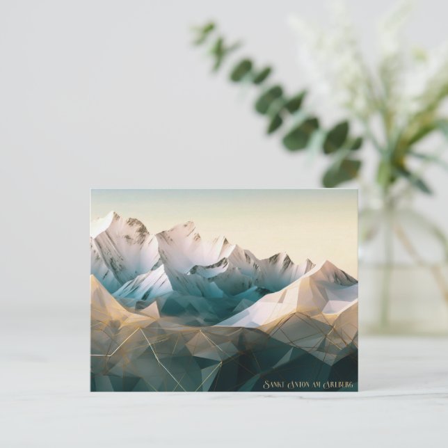 Postal Sankt Anton am Arlberg (Anverso de pie)