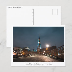 Postal Sankt Katharinen Kirche Hamburg