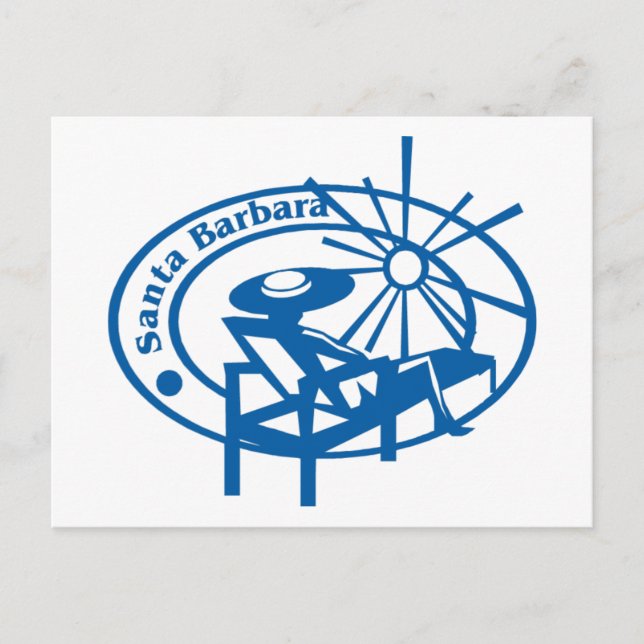 Postal Santa Bárbara (Anverso)