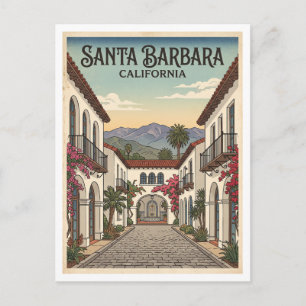 Postal Santa Bárbara California