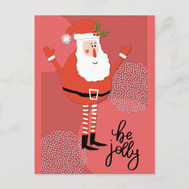 Postal Santa Be Jolly (Anverso)