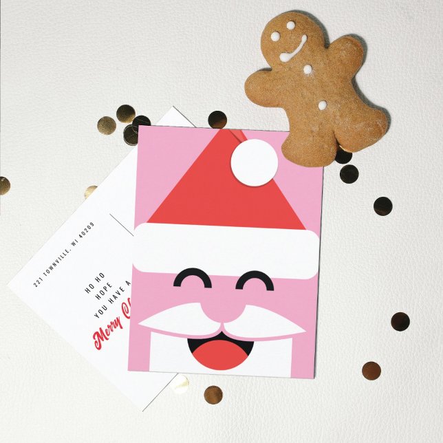 Postal Santa Cara Navidad  (Subido por el creador)