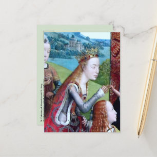 Postal Santa Catalina de Alejandría (detalle; M 070)