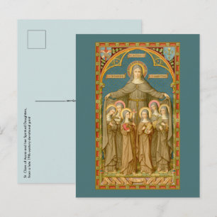 Postal Santa Clara de Asís y monjas (SAU 027)