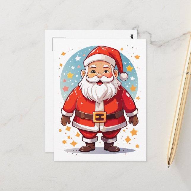 Postal Santa Claus (Anverso/Reverso In Situ)