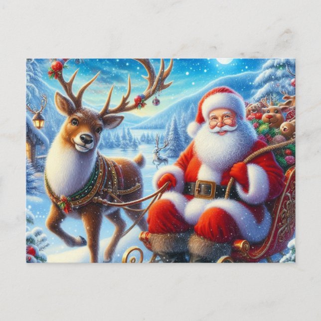 Postal Santa Claus 03 (Anverso)