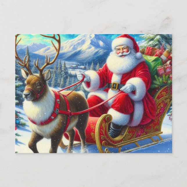Postal Santa Claus 08 (Anverso)