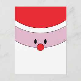 Postal Santa Claus Face