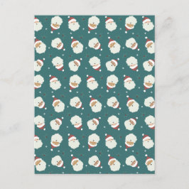 Postal Santa Claus Feliz Navidad