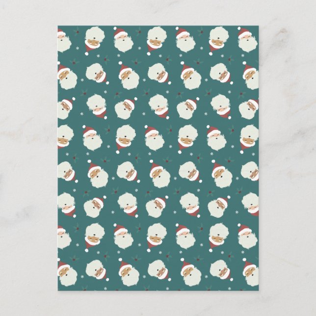 Postal Santa Claus Feliz Navidad (Anverso)