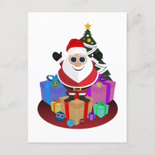 Postal Santa Claus - Navidades