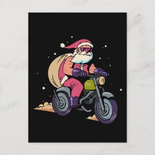 Postal Santa Claus travieso