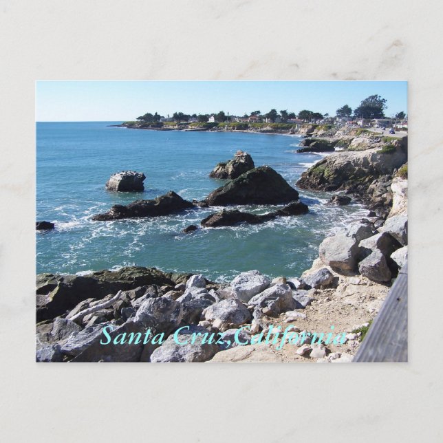 Postal Santa Cruz, California (Anverso)