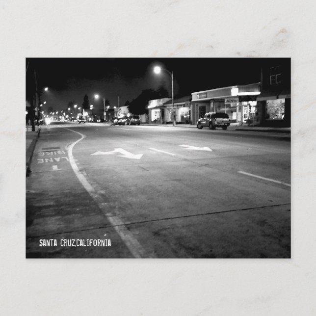 Postal Santa Cruz, California (Anverso)