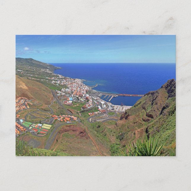 Postal Santa Cruz de La Palma Islas Canarias España (Anverso)