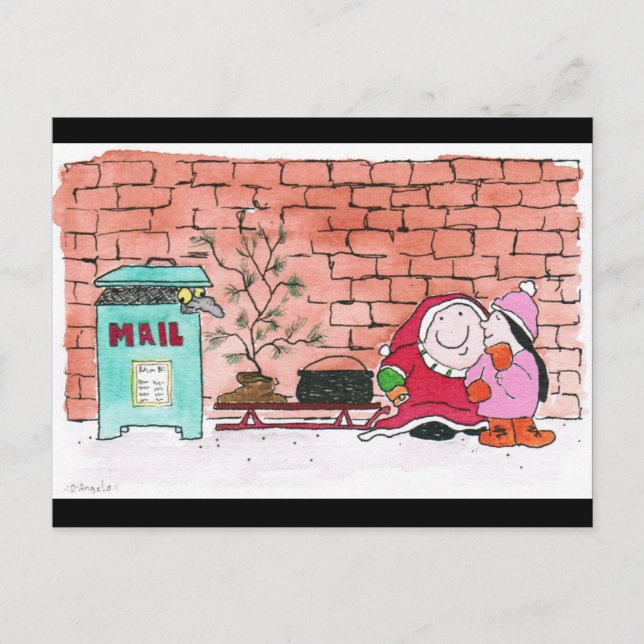 Postal santa de caridad de ziggy 2020 (Anverso)