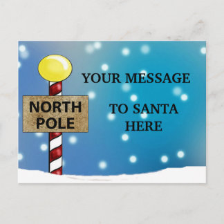 Postal Santa del Polo Norte