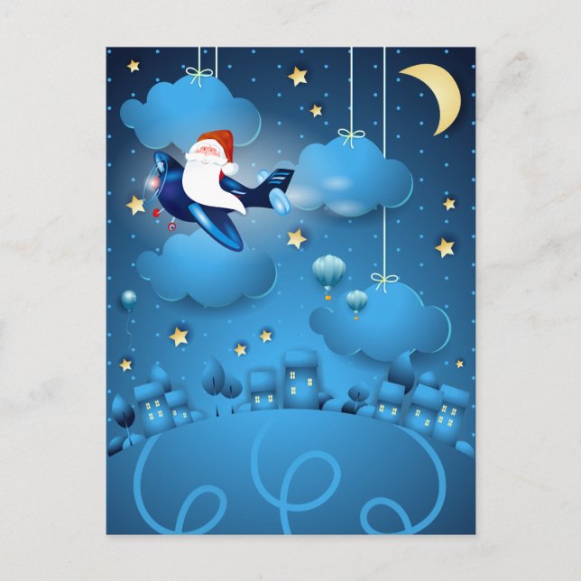 Postal Santa está llegando (Anverso)