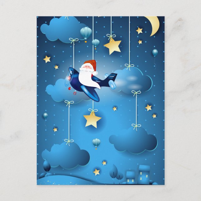 Postal Santa está llegando (Anverso)