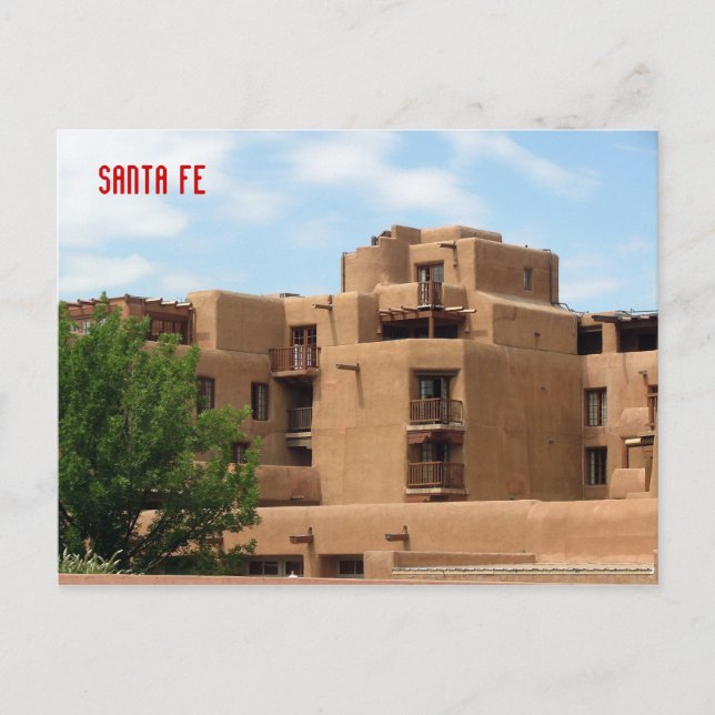 Postal Santa Fe (Anverso)