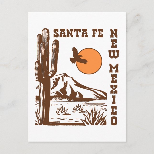 Postal Santa Fe (Anverso)