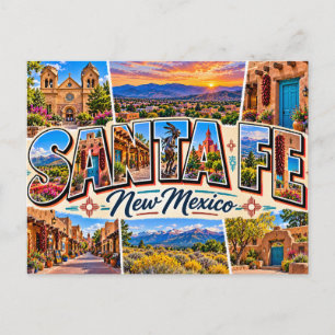 Postal Santa Fe Nuevo México