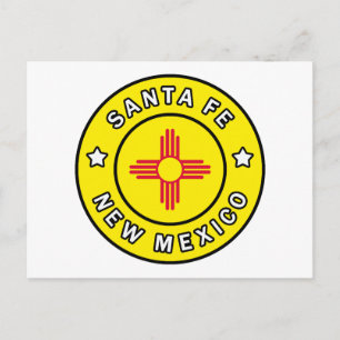 Postal Santa Fe Nuevo México