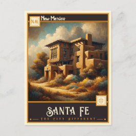 Postal Santa Fe, Nuevo México | Vintage