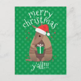 Postal Santa Gift Giving Armadillo Texas