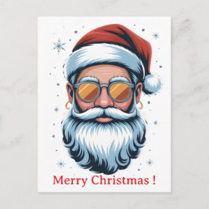 Postal Santa hipster 