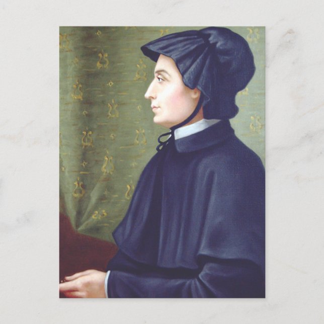 Postal Santa Isabel Ana Seton (Anverso)