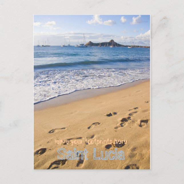 Postal Santa Lucía (Anverso)