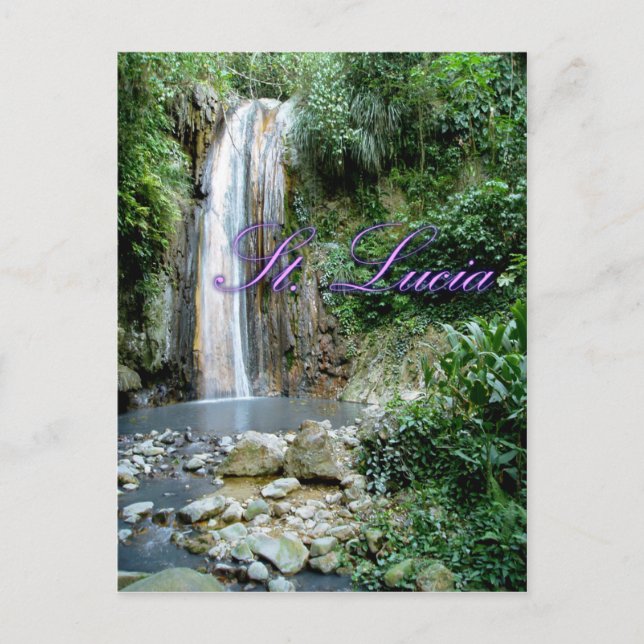 Postal Santa Lucía (Anverso)