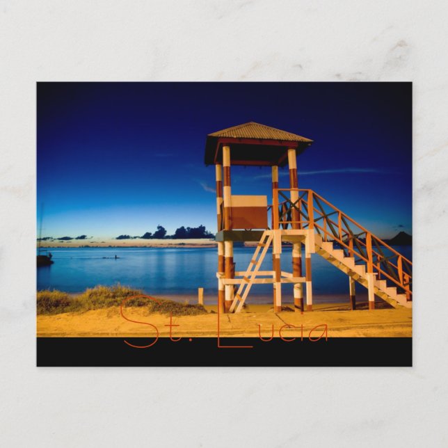 Postal Santa Lucía (Anverso)