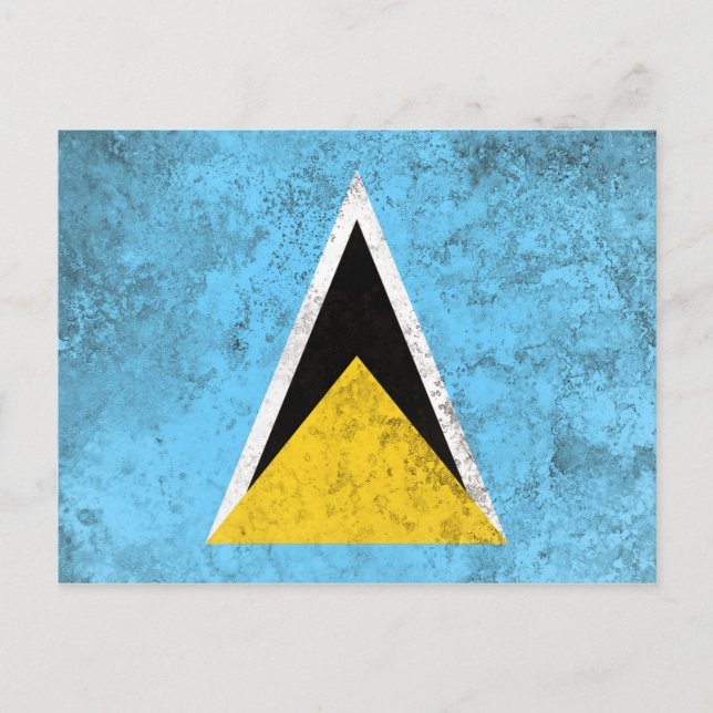 Postal Santa Lucía (Anverso)