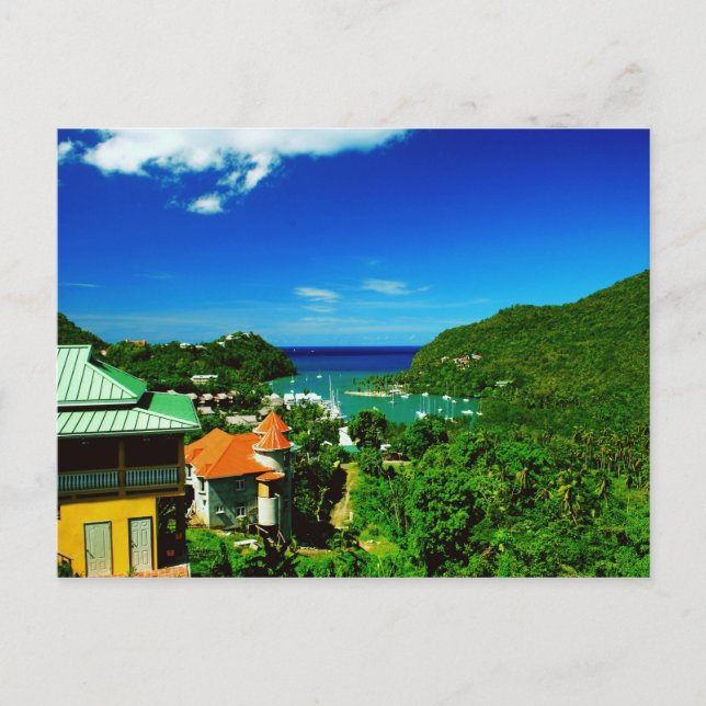 Postal Santa Lucía (Anverso)