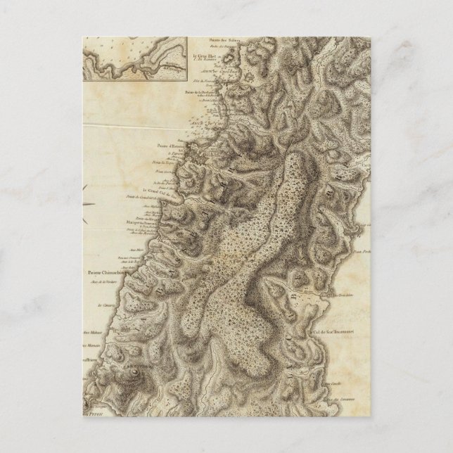 Postal Santa Lucía (Anverso)