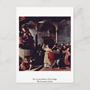 Postal Santa Lucía Ante El Juez Por Lorenzo Lotto