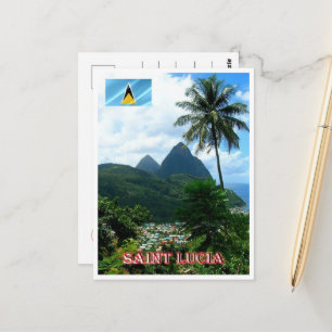 Postal Santa Lucía - Panorama -